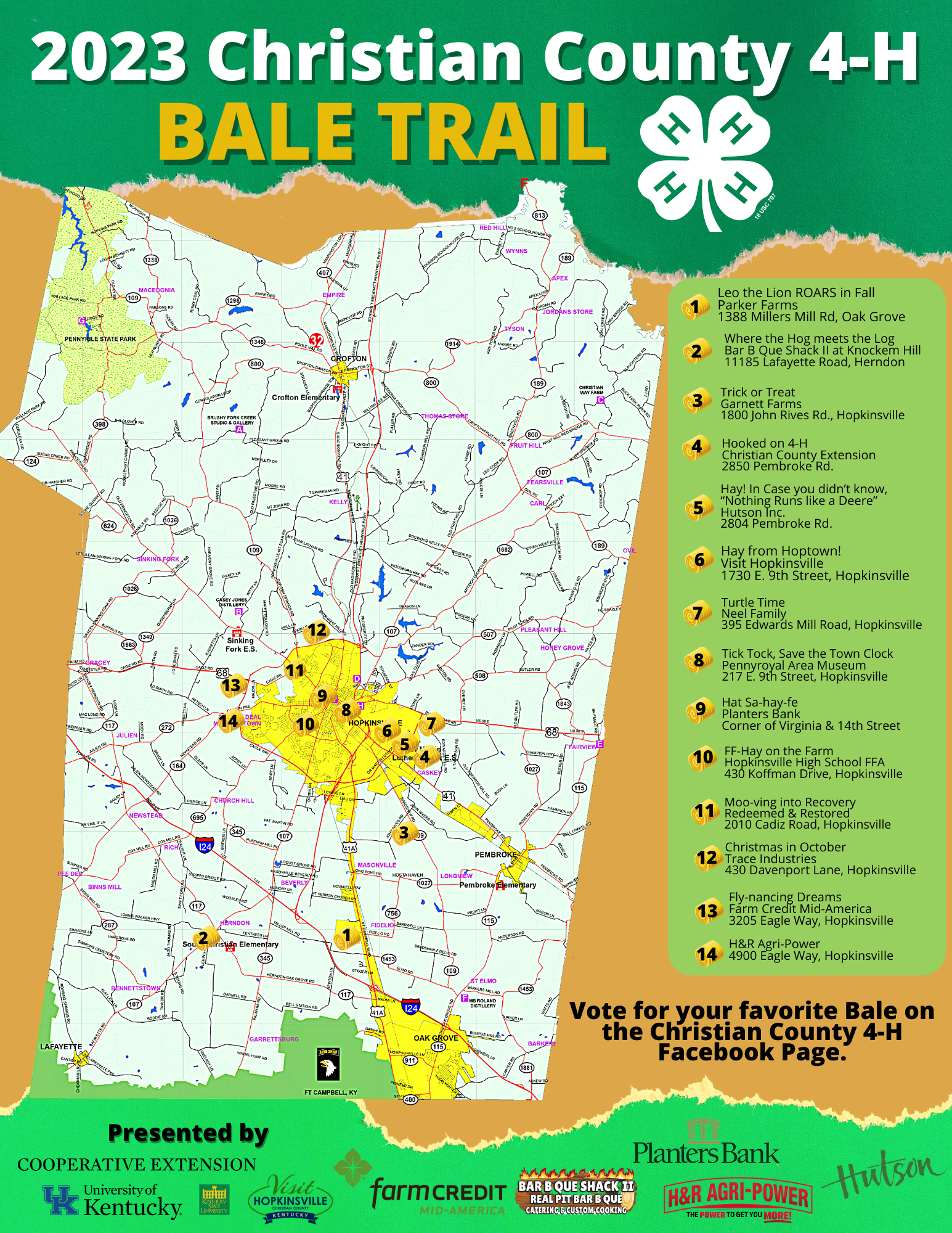 2023 Bale Trail Map