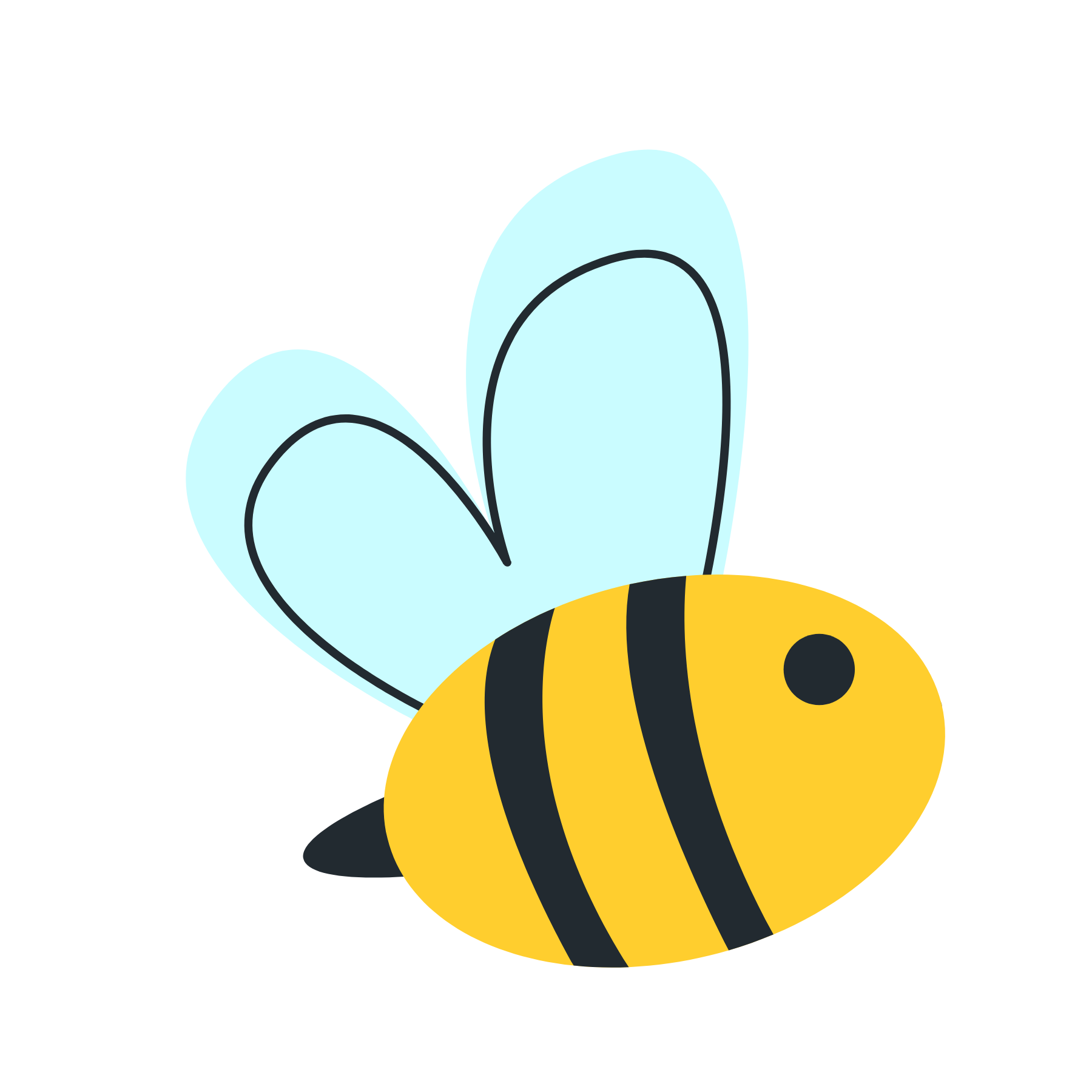 bee in flight