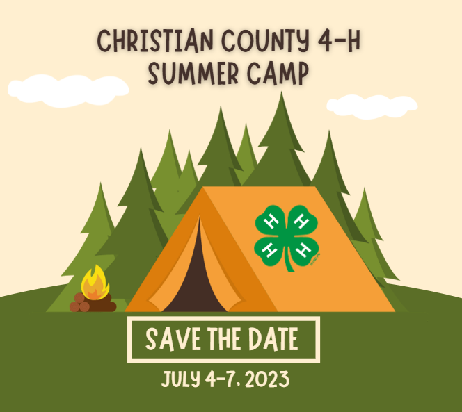 2023 4-H Camp Graphic
