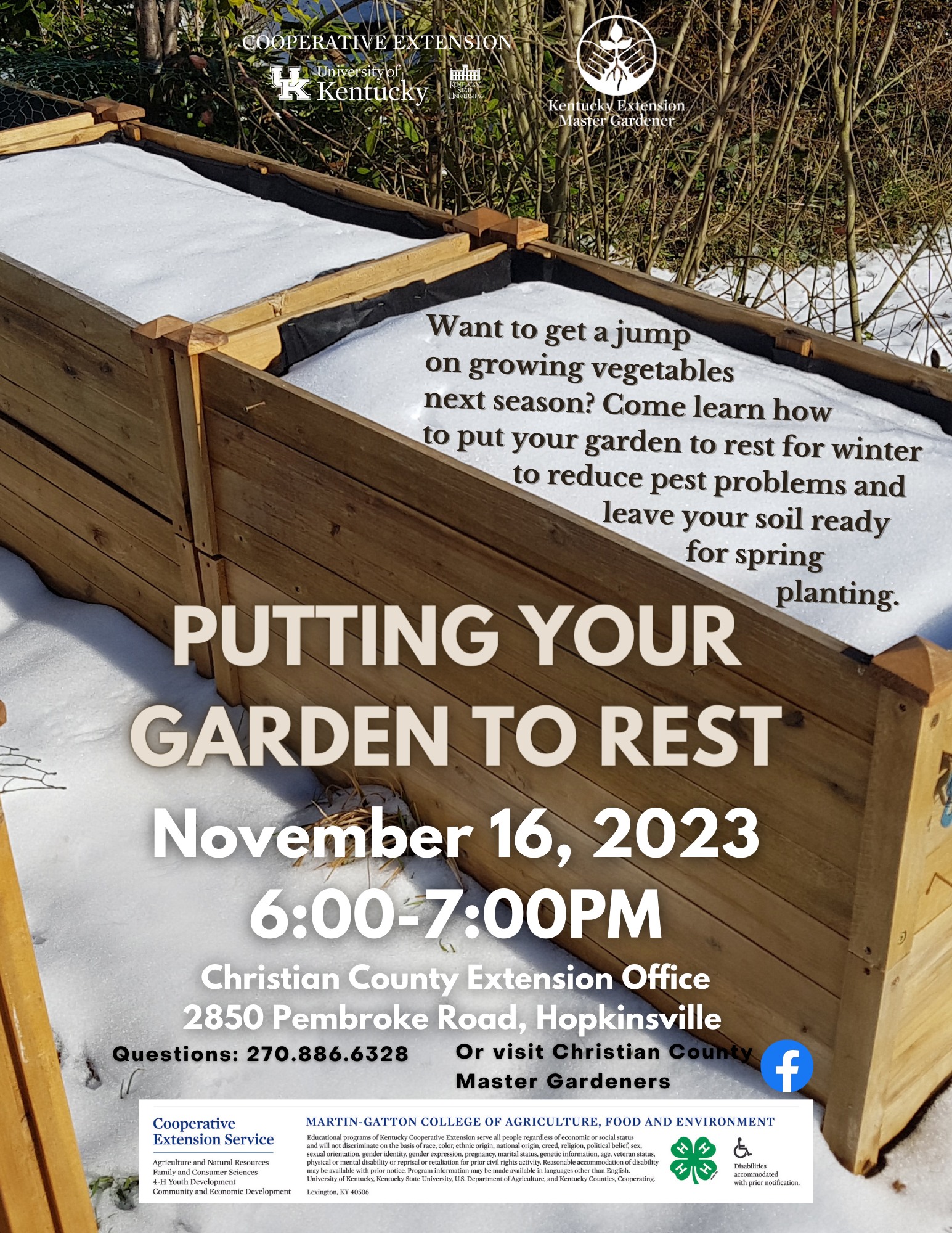 Putting Your Garden to Rest